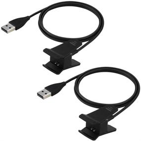 img 4 attached to ⚡️ Compatible Awinner Charger for Fitbit Alta - Replacement USB Charging Cable (Set of 2)