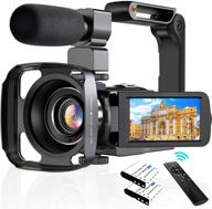 camcorder digital vlogging camcorders microphone camera & photo logo