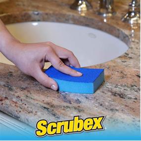 img 1 attached to 🧽 6 Count Scrubex Non-Scratch Scrubber Sponge - Odor Resistant for Optimal Results