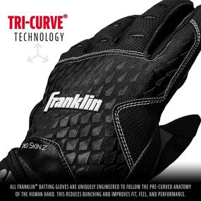 img 1 attached to Franklin Sports 2Nd Skinz Batting Gloves