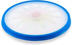 img 3 attached to 🌙 Aerobie Skylighter: Illuminated Blue Flying Disc for Nighttime Fun