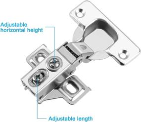 img 3 attached to Jnnicoog Hinges，Cabinet ，Suitable Cupboard，Stainless Concealed