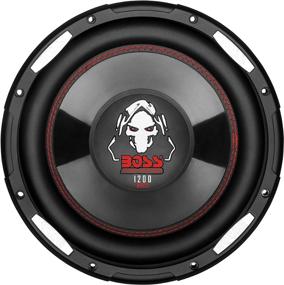 img 2 attached to 🔊 BOSS Audio Systems P100F 10" Car Subwoofer - 1200W Max Power, Single 4 Ohm Coil, Sold Individually - Enhanced for SEO