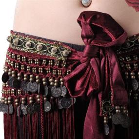 img 3 attached to Pilot Trade Womens National Tassel Scarfs Women's Accessories for Belts