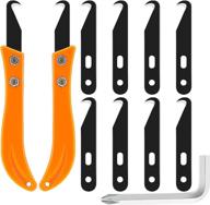 🏌️ 13-piece golf club hook blade diy knife set - golf grip remover & installation tool logo