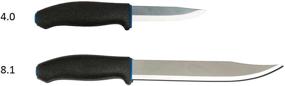 img 1 attached to 🔪 The Ultimate Morakniv Allround Multi-Purpose Fixed Blade Knife: Sandvik Stainless Steel Blade, 8.1-Inch, Black