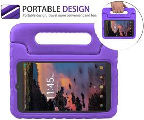 img 2 attached to BMOUO Kids Case For Alcatel Joy Tab 8 2019/T-Mobile 3T 8 Tablet 2018/A30 Tablet 8 2017 Tablet Accessories