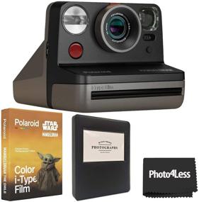 img 4 attached to 📸 The Ultimate Mandalorian-Inspired Camera Bundle: Polaroid Now-Mandalorian I-Type Instant Camera with Polaroid Color Film, Album, and Cloth