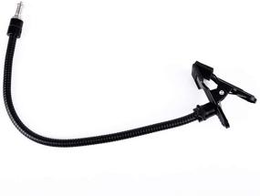 img 1 attached to Photo Studio Lighting Light Stand Clamp Background Clip Gooseneck Mount Clip Ajustable Jaws Flex 20&#34