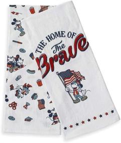 img 3 attached to Towel Disney Mickey Americana Kitchen
