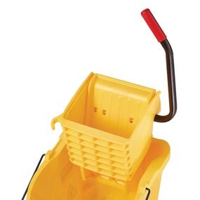 img 2 attached to 🟨 Rubbermaid Side-Press Replacement Wringer for WaveBrake 2.0 Mopping Buckets - Yellow