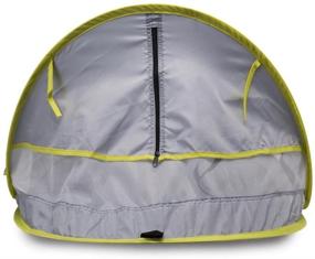 img 1 attached to 🏕️ Гигиеничная детская палатка Hyindoor: Портативная путешественническая кроватка с защитой от солнца UPF 50+, Складная пляжная палатка с москитной сеткой - Незаменимая вещь для путешествия с малышом.