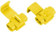 🔌 enhanced spl1210y auto-tap connectors - 12/10 gauge scotch lock quick slide by absolute usa logo