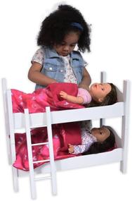 img 3 attached to 🎎 Inch-Fitting Bunk Twin Dolls: The Perfect Playtime Companions!