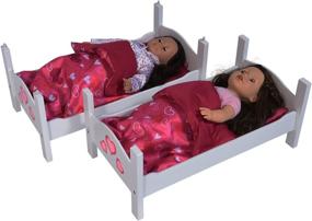 img 2 attached to 🎎 Inch-Fitting Bunk Twin Dolls: The Perfect Playtime Companions!