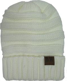 img 1 attached to Бесконечная шапка "Infinity Beanie" цвета уголь - аксессуары для женщин Debra Weitzner для шарфов и обертываний