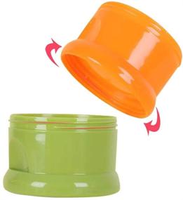img 1 attached to 🐦 Convenient and Reliable QBLEEV Portable Bird Feeder Cups: Perfect Storage Solution for Parrot Water, Treats, and Food on-the-go!