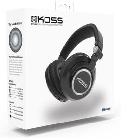 img 3 attached to 🎧 Koss BT540i Full Size Bluetooth Headphones, Black/Silver Trim