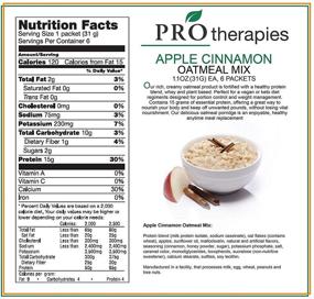 img 1 attached to Protein Oatmeal Gluten Apple Cinnamon