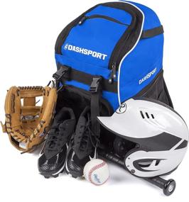 img 3 attached to SEO-Optimized DashSport Baseball Softball Equipment Backpacks