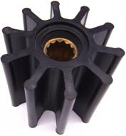 17937-0001 09-1028b 18200 marine impeller for jabsco, johnson, and sherwood inboard engines logo