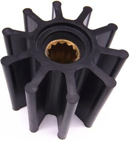 img 4 attached to 17937-0001 09-1028B 18200 Marine Impeller for Jabsco, Johnson, and Sherwood Inboard Engines