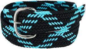 img 2 attached to Double Mens Braided Belt Patriotic