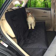 🐾 allvek dog seat cover - waterproof pet seat cover for cars suv trucks - ultimate protection for dogs in the back seat logo