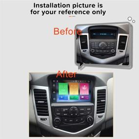 img 3 attached to 🚗 Улучшите свой Chevrolet Cruze с SYGAV Android 10 автомобильным радио - 9-дюймовым сенсорным экраном, GPS-навигационным блоком