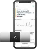 🫀 stay heart-healthy at home with alivecor kardiamobile 6l personal ekg device: detect afib and pvcs, 6 arrhythmia detections, get kardiacare for 1 year! logo