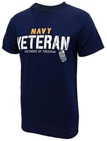 img 4 attached to Navy Veteran Defender TEE XL