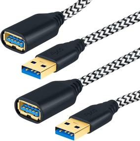 img 4 attached to 🔌 Industrial Electrical USB Extension Cable for Enhanced Wiring and Connectivity