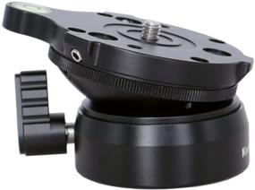 img 4 attached to 📐 Enhance Stability and Precision with the koolehaoda Tripod Leveling Base: Aluminum Alloy Leveler Adjusting Plate with 1/4" Thread and Bubble Level