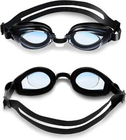 img 3 attached to 🏊 High Quality 4 Pairs Triathlon Swim Goggles for Ultimate Performance: Anti-Fog, Shatterproof, UV Protection, Assorted Colors