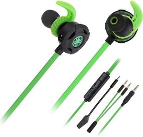 img 2 attached to BlueFire Gaming Earphone: Noise Cancelling Stereo Bass Headphone for PS4, Xbox One, Laptop, Cellphone, PC (Green)