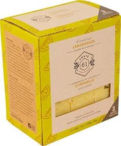img 2 attached to 🍋 Crate 61 Lemongrass Soap - Vegan 3 Pack | Cold Processed with Premium Essential Oils | Suitable for Men & Women | Face & Body Care | ISO 9001 Certified Manufacturer