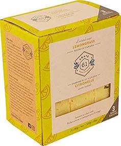 img 1 attached to 🍋 Crate 61 Lemongrass Soap - Vegan 3 Pack | Cold Processed with Premium Essential Oils | Suitable for Men & Women | Face & Body Care | ISO 9001 Certified Manufacturer