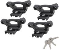 ford boxlink tie down anchors: 4-pack replacements for fl3z-9928408-ab fl3z-99000a64-b, compatible with f150 f250 f350 logo