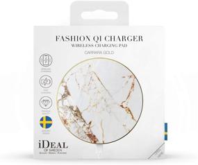 img 1 attached to ⚡️ iDeal Of Sweden Carrara Gold Беспроводное зарядное устройство 10 Вт Qi-сертифицированное для iPhone и Samsung Galaxy