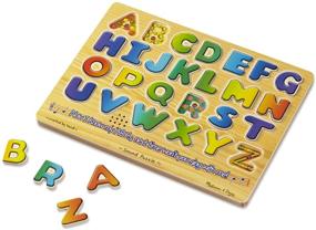 img 2 attached to 🔤 Melissa & Doug Alphabet Sound Puzzle: Enhance Vocabulary Skills