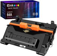 e-z ink (tm) compatible toner cartridge replacement for hp 64a cc364a 64x cc364x - laserjet p4014n p4014dn p4015n p4015x p4015dn p4515n p4515x printer - black, 1 pack logo