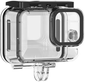 img 3 attached to 📸 Ouxunus Waterproof Housing Case for GoPro Hero 10/9 Black (2021): 196FT/60M Dive Case with Mount & Thumbscrew