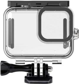 img 4 attached to 📸 Ouxunus Waterproof Housing Case for GoPro Hero 10/9 Black (2021): 196FT/60M Dive Case with Mount & Thumbscrew