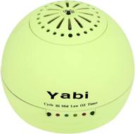 🌬️ yabi air purifier: powerful smoke and dust air cleaner for home & office - portable odor eliminator for fresh and clean air logo