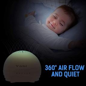 img 1 attached to 🌬️ Yabi Air Purifier: Powerful Smoke and Dust Air Cleaner for Home & Office - Portable Odor Eliminator for Fresh and Clean Air