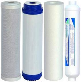 img 1 attached to 🚰 Enhance Water Purity with 5 Stage Reverse Osmosis Filter Replacement Set (RFK-DRO5, Formerly ROFK5)
