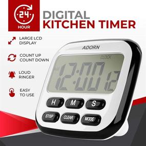 img 1 attached to Digital Kitchen Timer Multifunctional Count Up