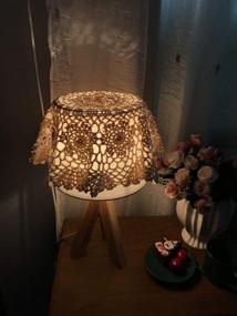 img 1 attached to 🧶 Handcrafted Crochet Tablecloth Doilies by Damanni