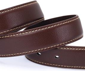 img 1 attached to ✨ High-Quality Authentic Leather Belts: Timeless Accessories for Professional Men