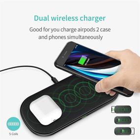 img 1 attached to Wireless Charger Charging Compatible Included